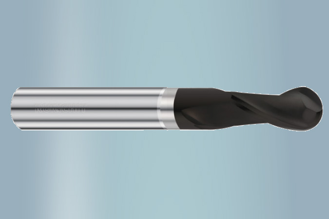 HRC70 round nose end mill